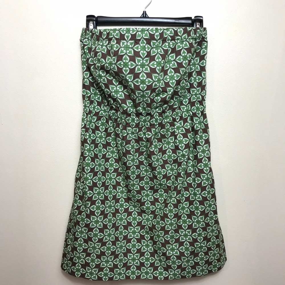 Penguin Munsingwear Sheath Dress-Green\Brown\White